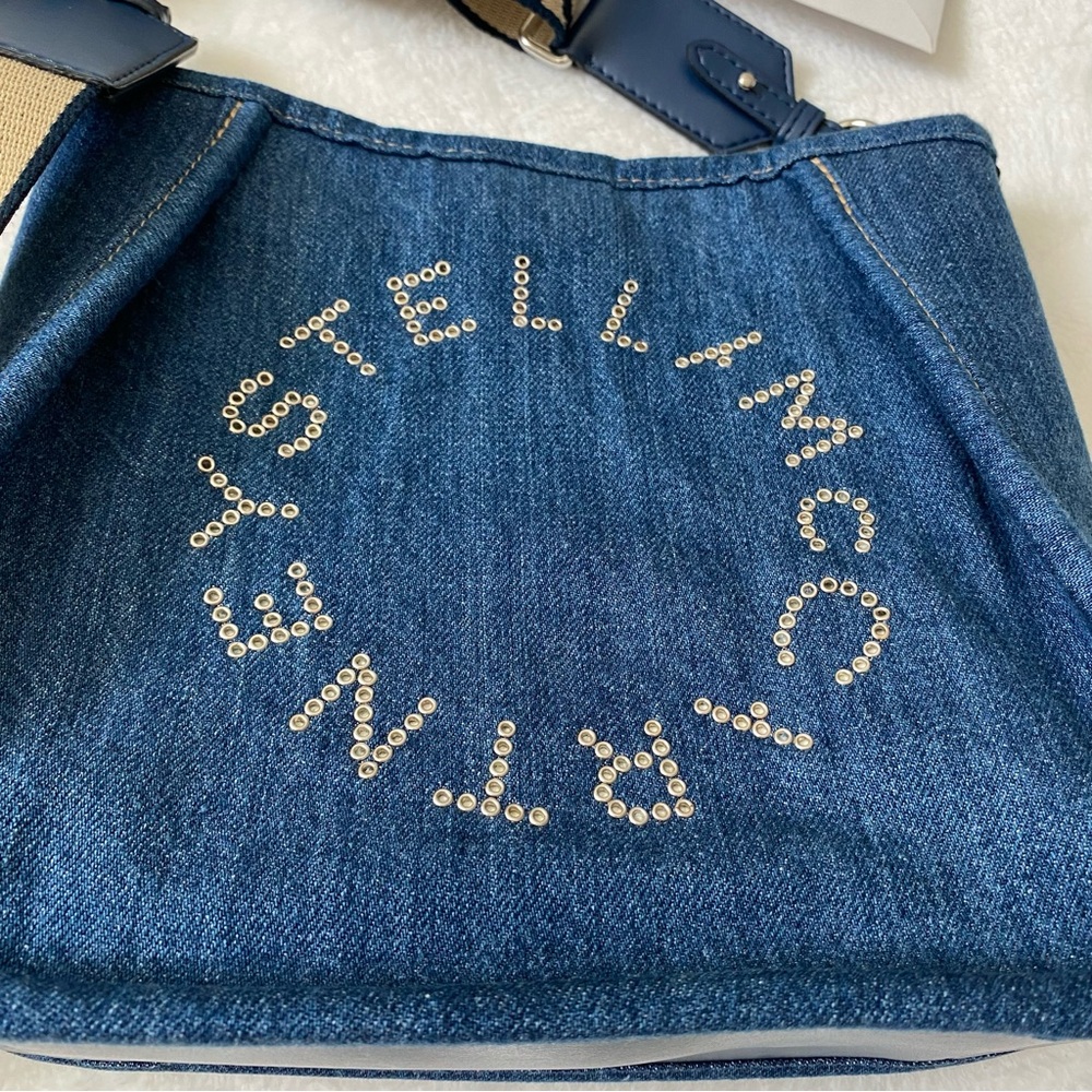 Stella McCartney denim crossbody bag NWOT - Picture 6 of 11